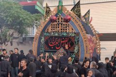 آیین نخل گردانی عصر عاشورا در دلیجان