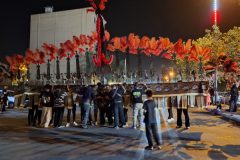 اقامه عزای شب عاشورای حسینی در شهرستان دلیجان