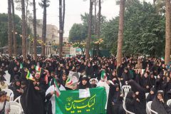 اجتماع بزرگ زینبیون در دلیجان برگزار شد