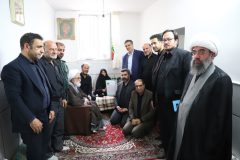 دیدار رئیس مرکز حراست بنیاد شهید و امور ایثارگران کشور از خانواده شهید والامقام سید محمود موسویان