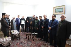 دیدار رئیس مرکز حراست بنیاد شهید و امور ایثارگران کشور از خانواده شهید والامقام حسین جعفری