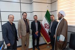 مراسم تکریم و معارفه مدیر بنیاد مسکن انقلاب اسلامی شهرستان دلیجان