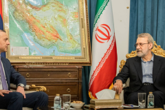 لاریجانی: ایران با هرگونه تغییر ژئوپولیتیک منطقه مخالف است