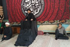 مراسم راهپیمایی و عزاداری اربعین حسینی در امام زاده بی بی زبیده خاتون دلیجان برگزار شد