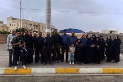 خادمین موکب فاطمه الزهرا (س) شهرستان دلیجان به کربلا اعزام شدند