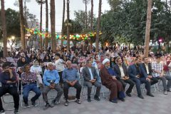 جشن بزرگ هفته وحدت در بوستان فجر شهر دلیجان